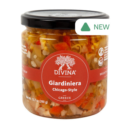 Wholesale Divina Giardiniera Chicago Style 13.7 Oz Jar- Bulk