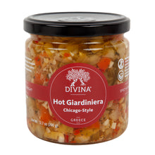 Wholesale Divina Hot Giardiniera Chicago Style 13.7 Oz Jar- Bulk