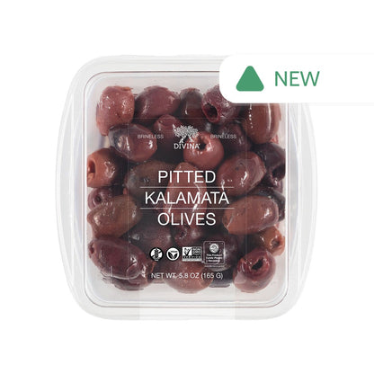 Wholesale Divina - Deli Cup - Pitted Kalamata Olives - 5.8Oz- Bulk