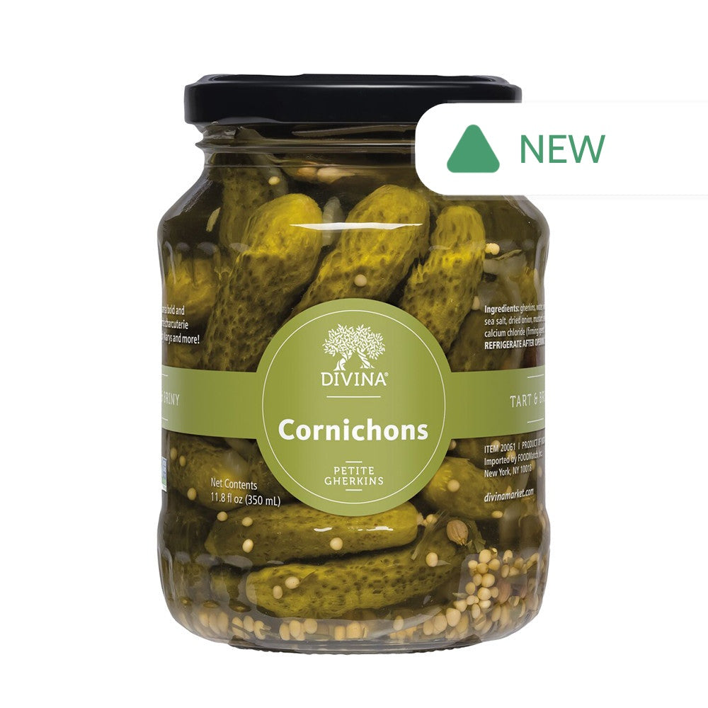 Wholesale Divina - Cornichons - 11.8Oz- Bulk