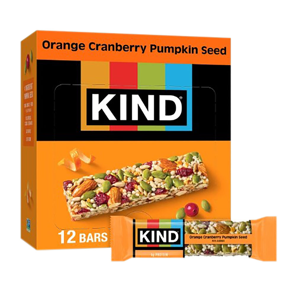Wholesale Kind Orange Cranberry Pumpkin Seed 1.4 Oz- Bulk