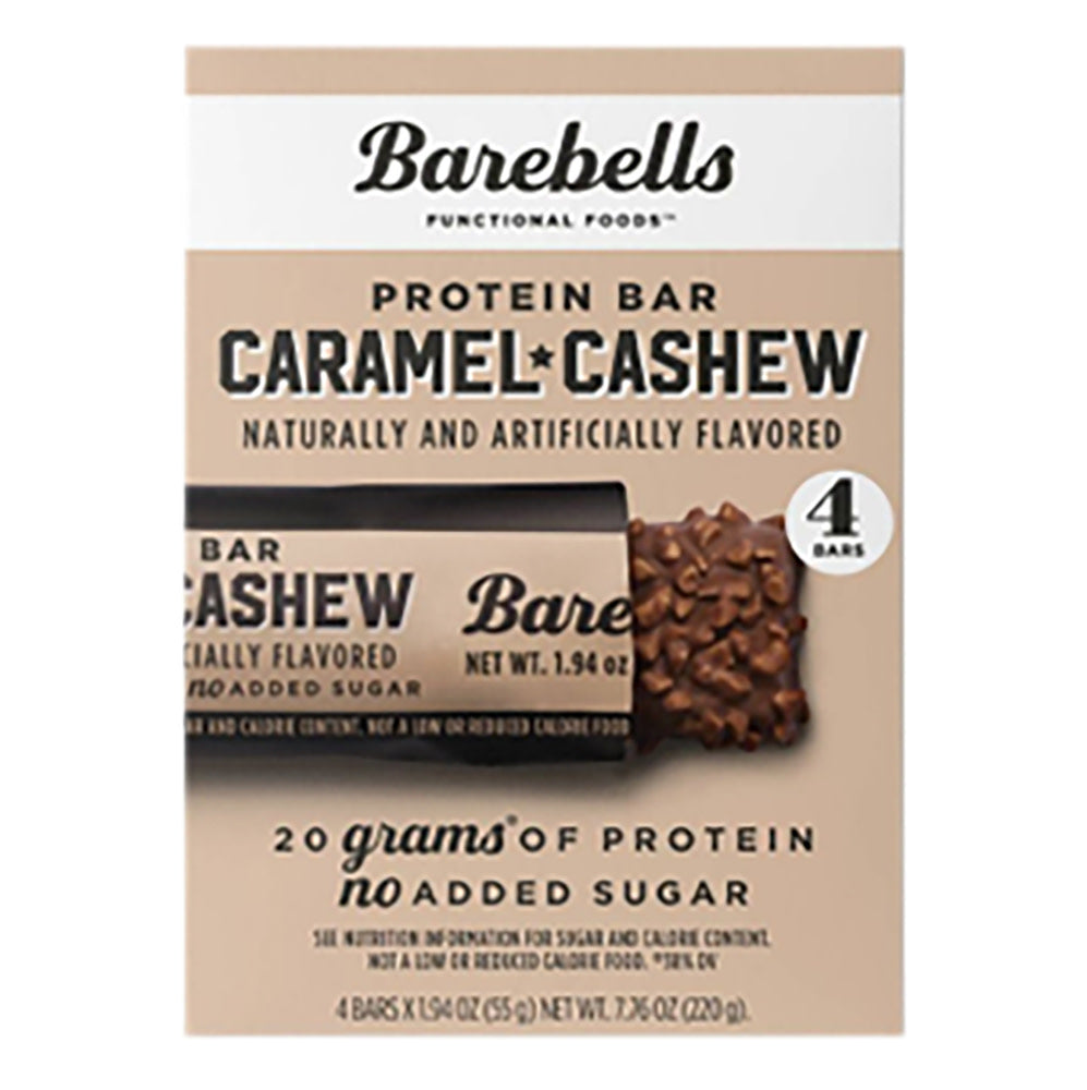 Wholesale Barebells - Cashew Bars (4Ct) - 7.76Oz- Bulk