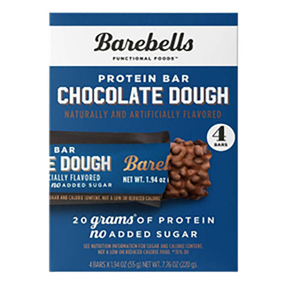 Wholesale Barebells - Chocolate Dough Bars(4Ct) - 7.76Oz- Bulk