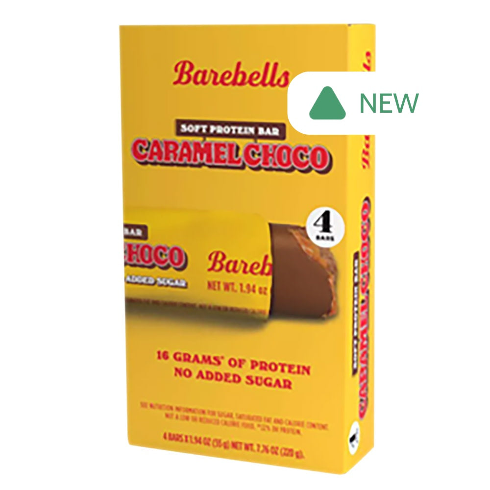 Wholesale Barebells - Caramel Chocolate Bars(4Ct) - 7.76Oz- Bulk