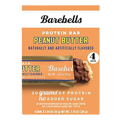 Wholesale Barebells - Peanut Butter Bars(4Ct) - 7.76Oz- Bulk