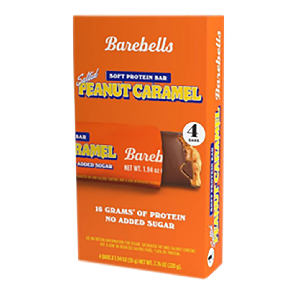 Wholesale Barebells - Salted Peanut Carmelbar(4Ct) - 7.76Oz- Bulk