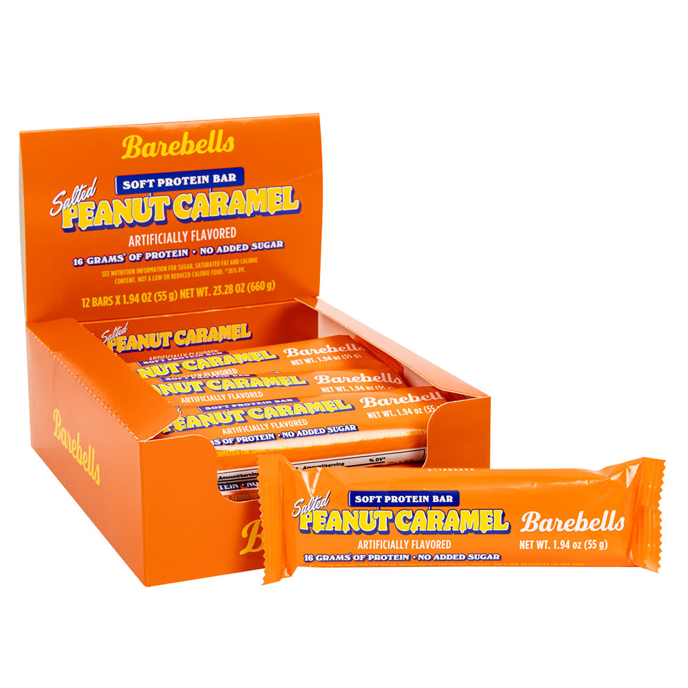 Wholesale Barebells Soft Salted Peanut Caramel 1.94 Oz- Bulk