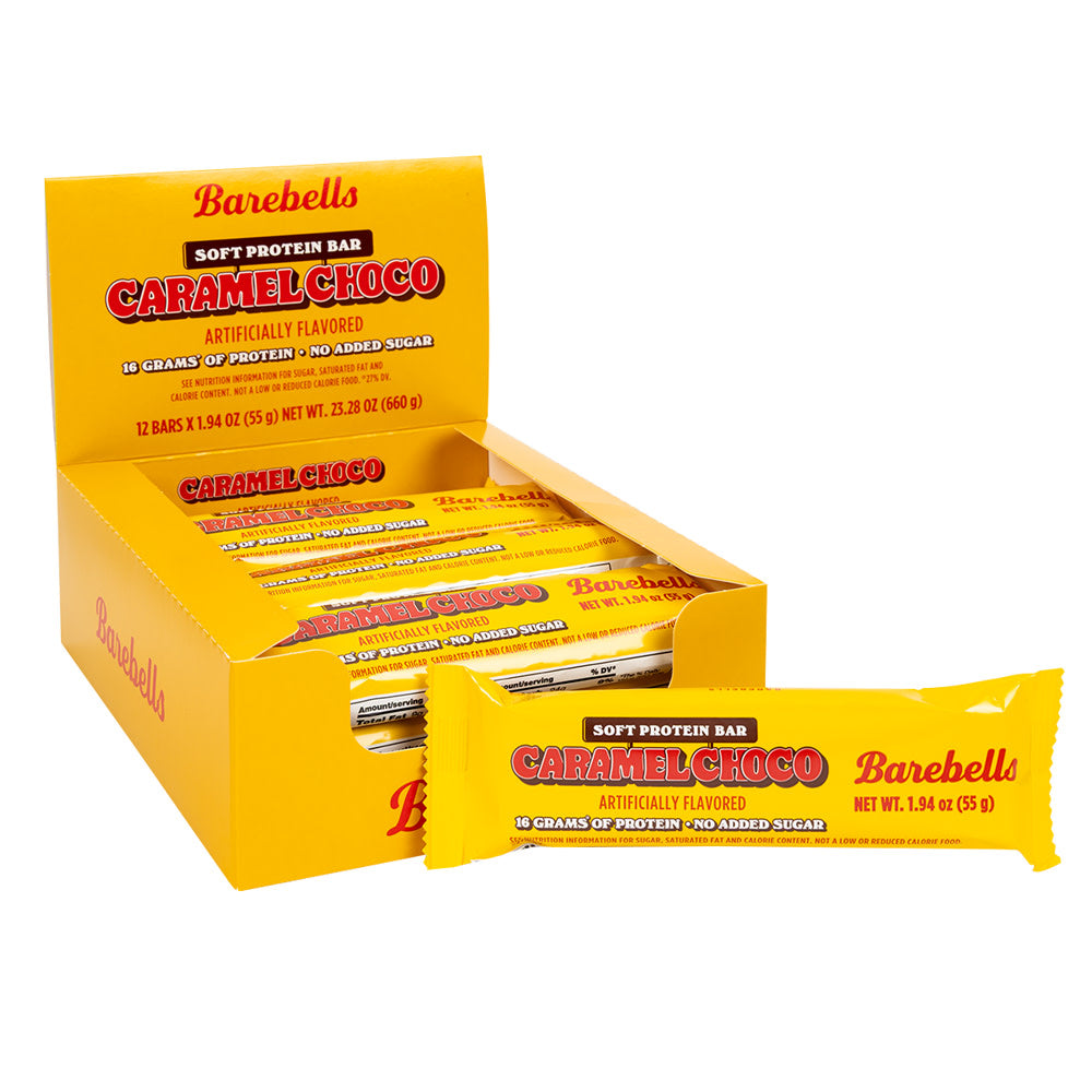 Wholesale Barebells Soft Caramel Choco 1.94 Oz- Bulk