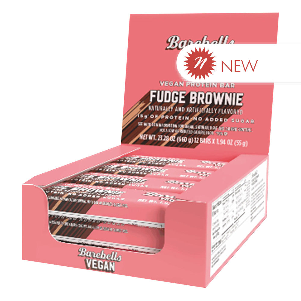 Wholesale Barebells - Vegan Fudge Brow B - 1.94Oz- Bulk