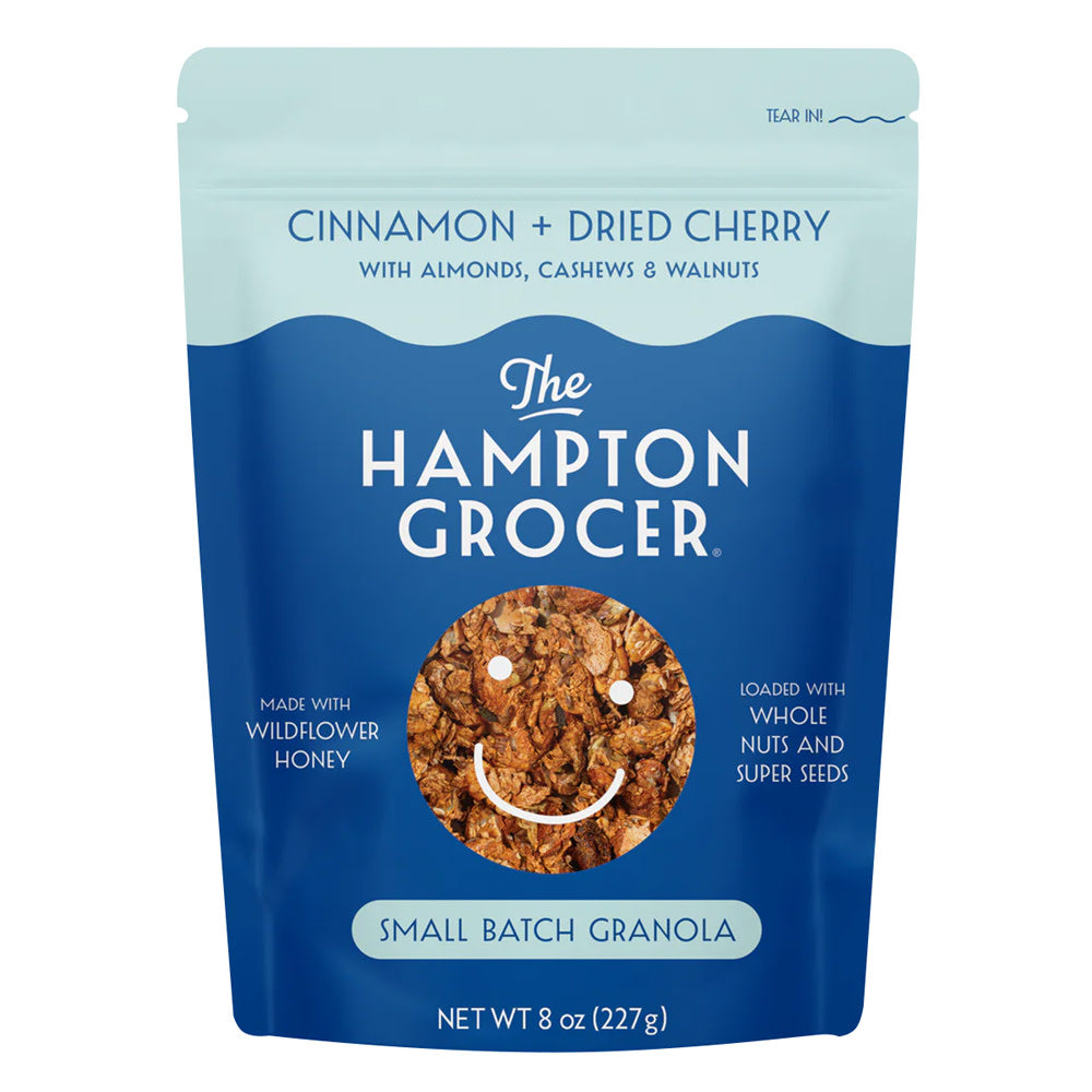 Wholesale The Hampton Grocer Organic Vanilla Maple With Cinnamon Granola 8 Oz Pouch- Bulk