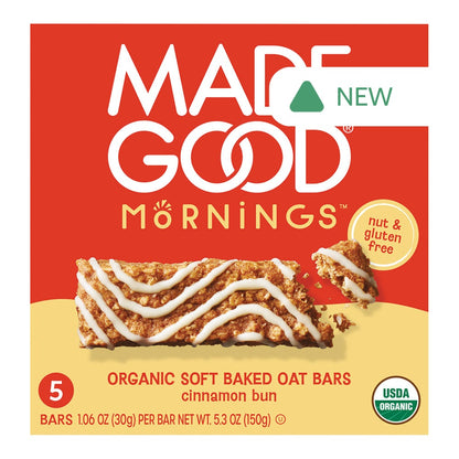 Wholesale Madegood - Soft Baked Oat B Cinnamon Bun(5Ct) - 5.3Oz- Bulk