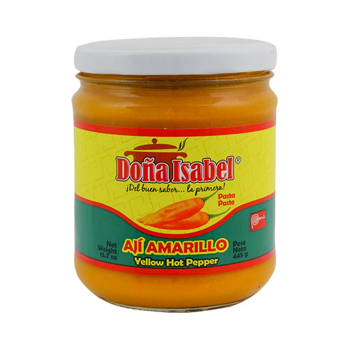 Wholesale Dona Isabel Yellow Hot Pepper Paste 15.7oz- Bulk