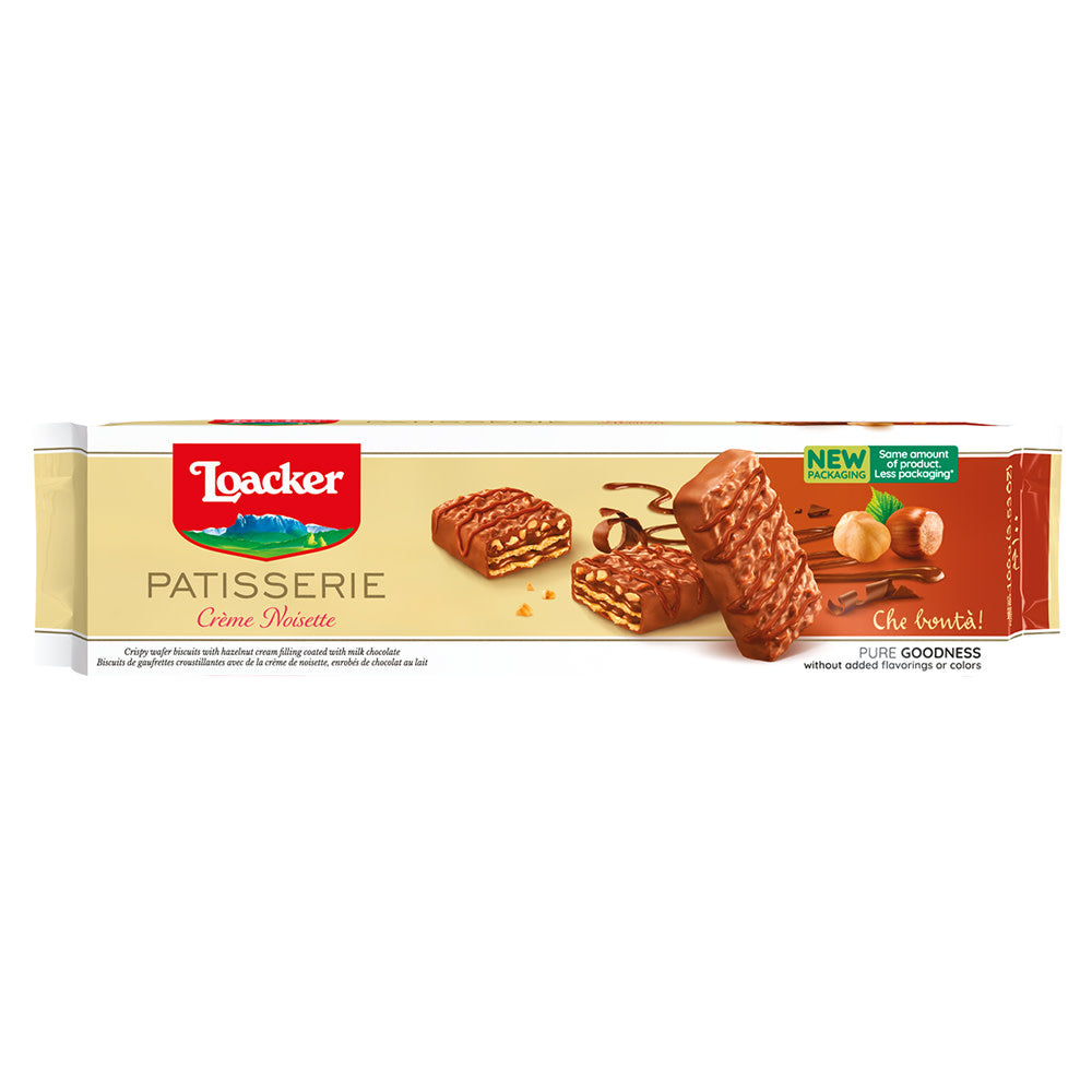 Wholesale Loacker Pasticceria Creme Noisette Biscuits 3.53 Oz Box- Bulk