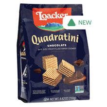 Wholesale Loacker Quadratini Chocolate 8.82 Oz Bag- Bulk