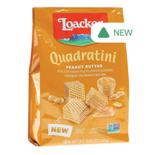 Wholesale Loacker Peanut Butter Quadratini Bag 8.82 Oz Pouch- Bulk