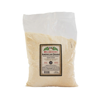 Wholesale Belgioioso Grana Cheese Grated 5lb- Bulk