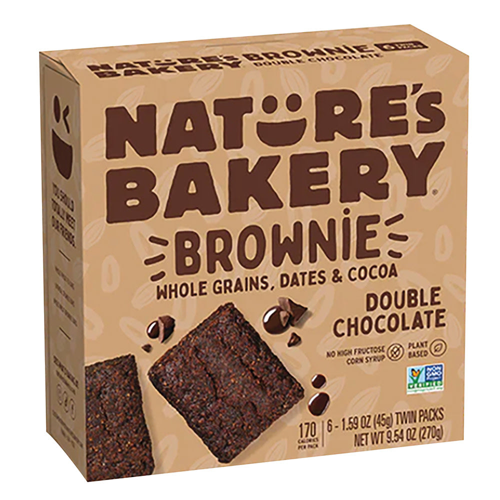 Wholesale Nature'S Bakery Double Chocolate Brownie Bars Box- Bulk