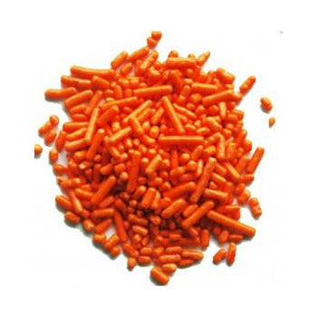Wholesale Tri State Sprinkles Orange 10lb- Bulk