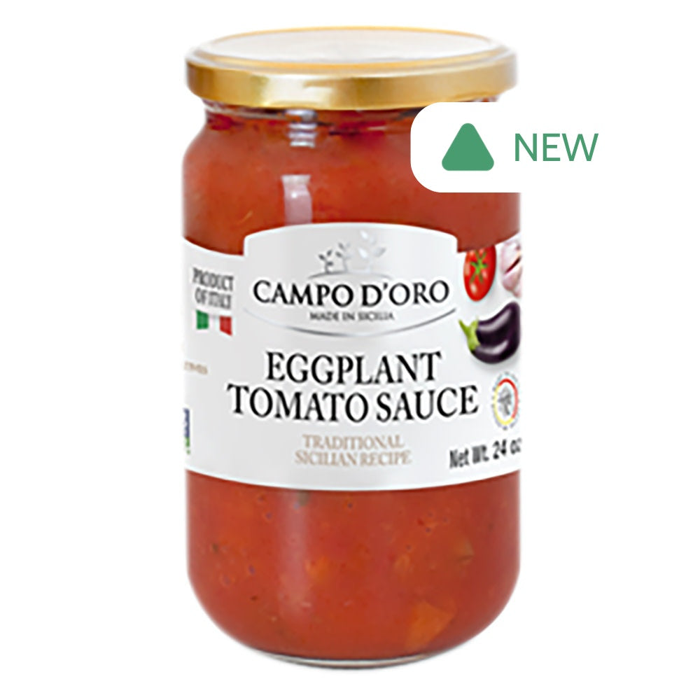 Wholesale Campo D'Oro - Eggplant Sauce - 24Oz- Bulk