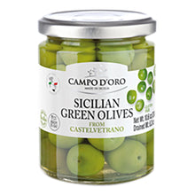 Wholesale Campo D'Oro - Sicilian Green Olives - 10.6Oz- Bulk