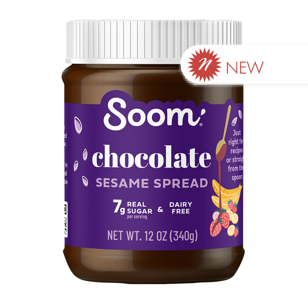Wholesale Soom - Chocolate Sesame Spread - 11Oz- Bulk