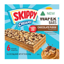 Wholesale Skippy Creamy Peanut Butter & Chocolate Fudge Wafer Bars 7.8 Oz Box- Bulk