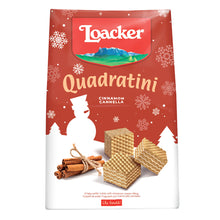 Wholesale Loacker Quadratini Cinnamon 8.82 Oz Bag- Bulk
