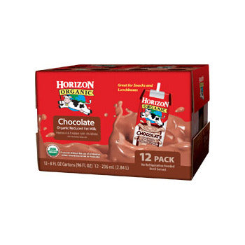 Wholesale Horizon Reduced Fat Chocolate Milk 8oz- Bulk