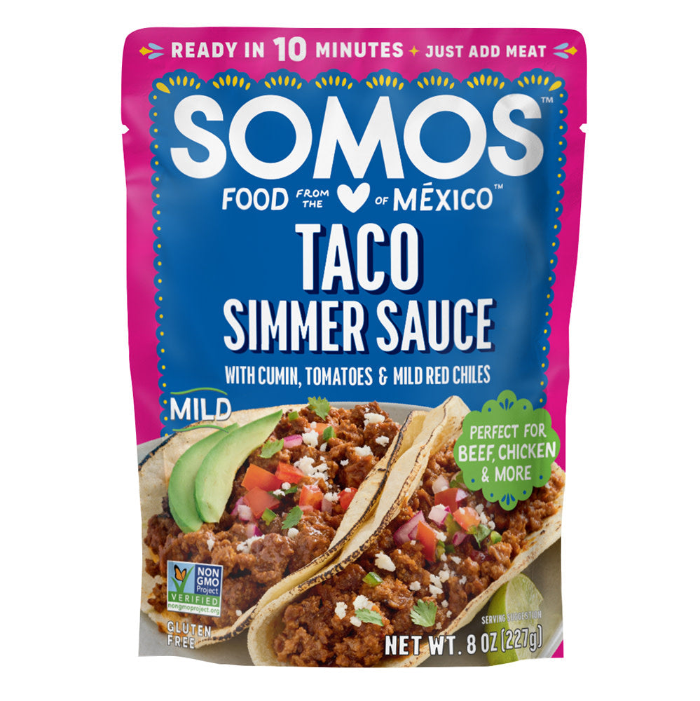 Wholesale Somos - Taco Simmer Sauce - 8Oz- Bulk