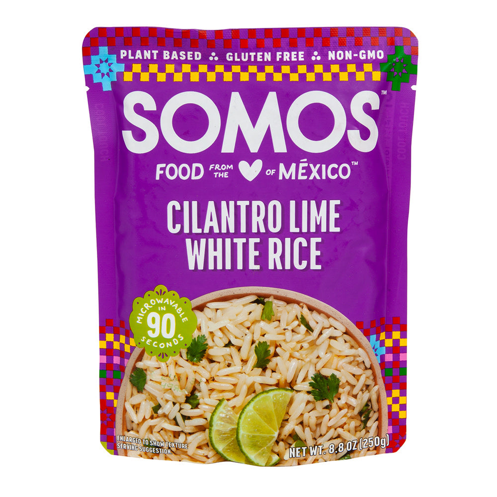 Wholesale Somos Cilantro Lime White Rice 8.8 Oz Pouch- Bulk