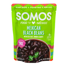 Wholesale Somos Mexican Black Beans 10 Oz Pouch- Bulk