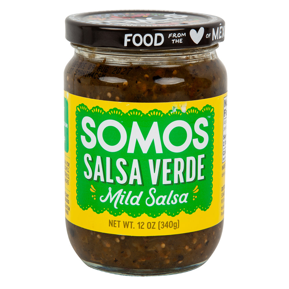 Wholesale Somos Salsa Verde Mild Salsa 12 Oz Jar- Bulk