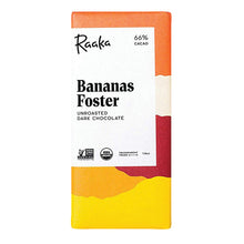 Wholesale Raaka 66% Dark Chocolate Bananas Foster 1.8 Oz Bar- Bulk