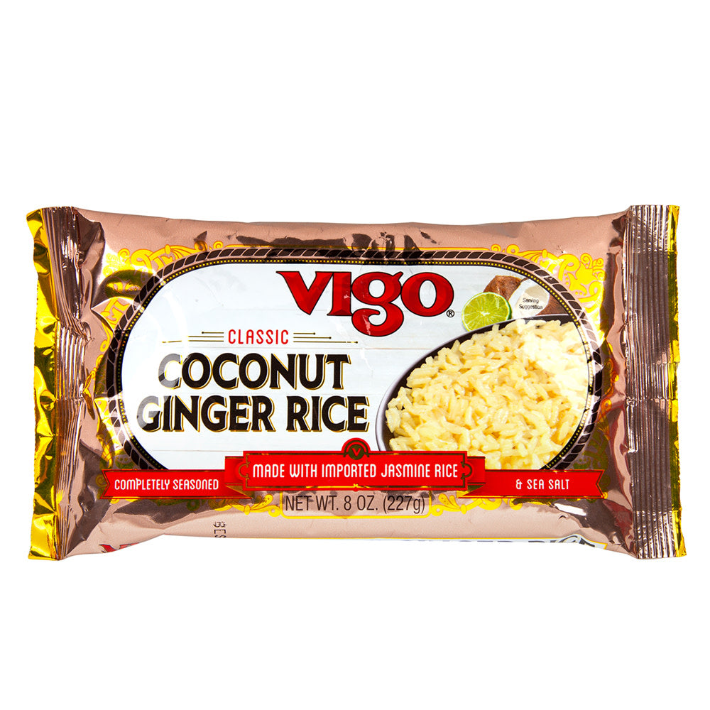 Wholesale Vigo Coconut Ginger Rice 8 Oz Bag- Bulk