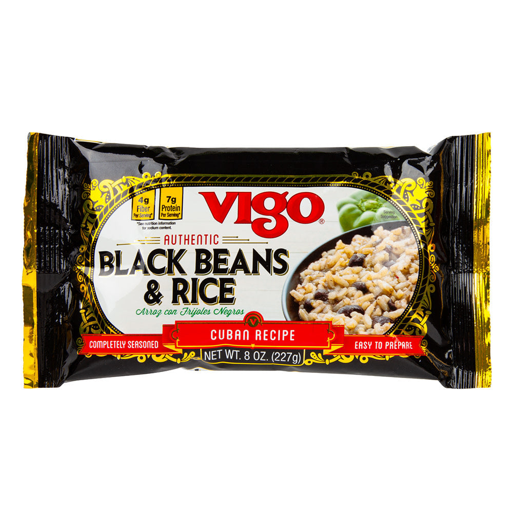 Wholesale Vigo Black Beans & Rice 8 Oz Bag- Bulk