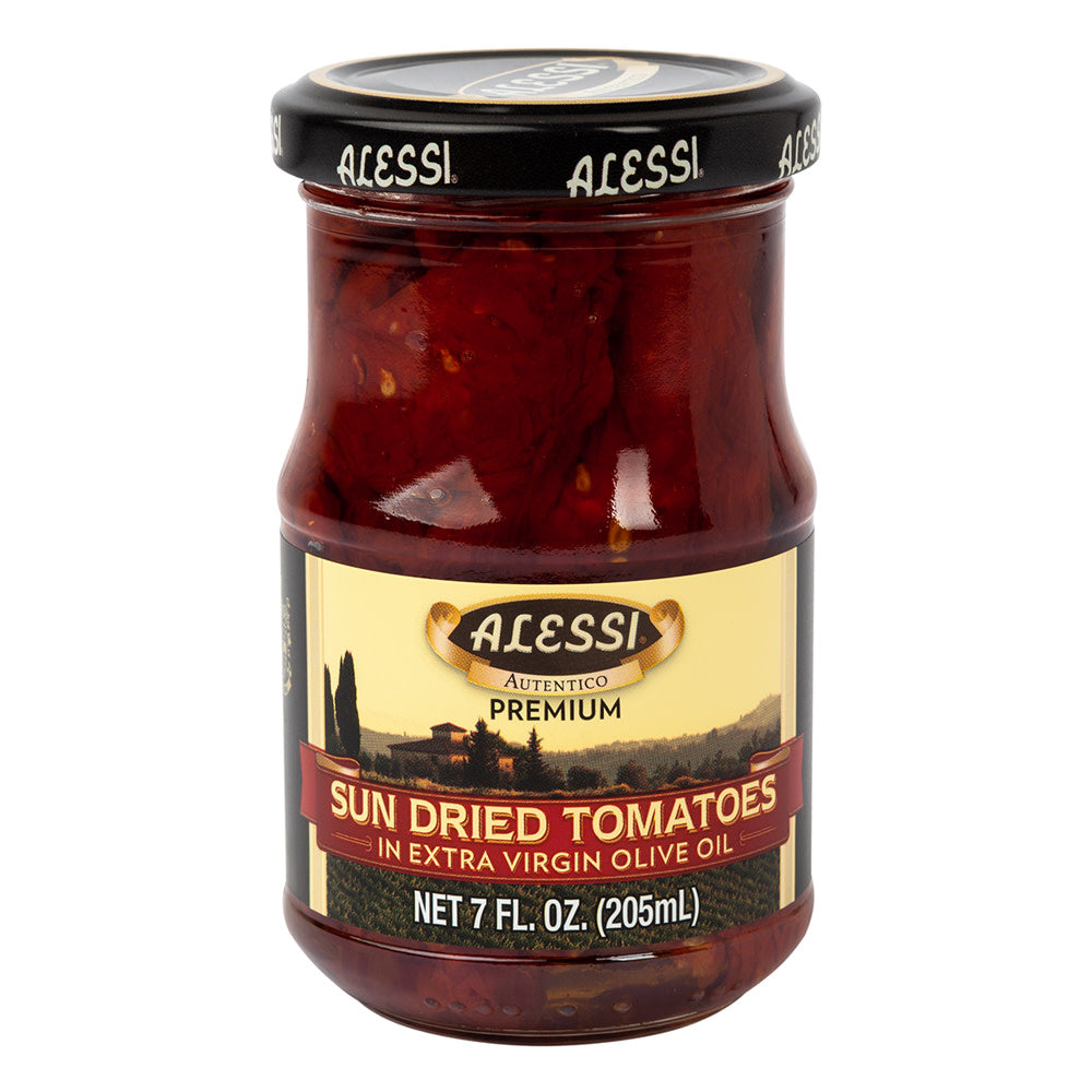 Wholesale Alessi Sun Dried Tomatoes In Olive Oil 7 Oz Jar- Bulk