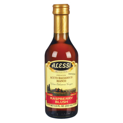 Wholesale Alessia Raspberry Blush White Balsamic Vinegar 8.5 Oz Glass Bottle- Bulk