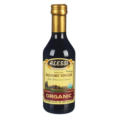Wholesale Alessi Organic Balsamic Vinegar 8.5 Oz Glass Bottle- Bulk