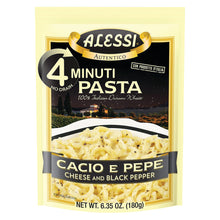 Wholesale Alessi Cheese & Black Pepper 4 Minute Pasta 6.35 Oz Pouch- Bulk