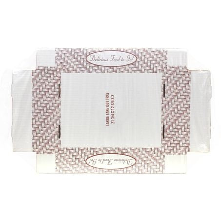 Wholesale BoxNCase Case Large Take Out Tote Box- Bulk