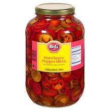 Wholesale B&G Sliced Hot Cherry Peppers- Bulk