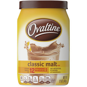 Wholesale Ovaltine Classic Malt 12oz- Bulk