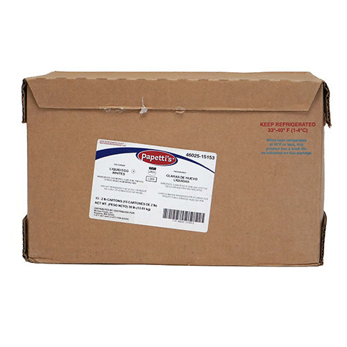Wholesale Papetti's Easy Fresh Egg White Carton 2lb- Bulk