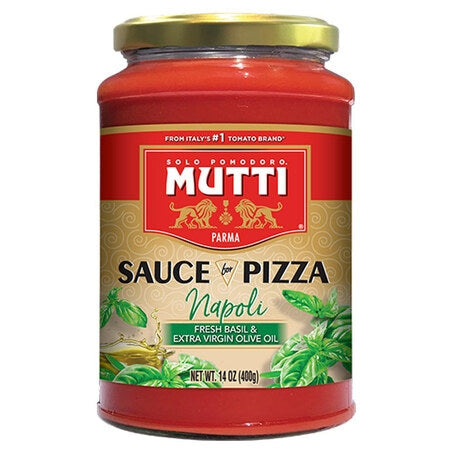 Wholesale Mutti Case Napoli Basil & Olive Oil Pizza Sauce- Bulk