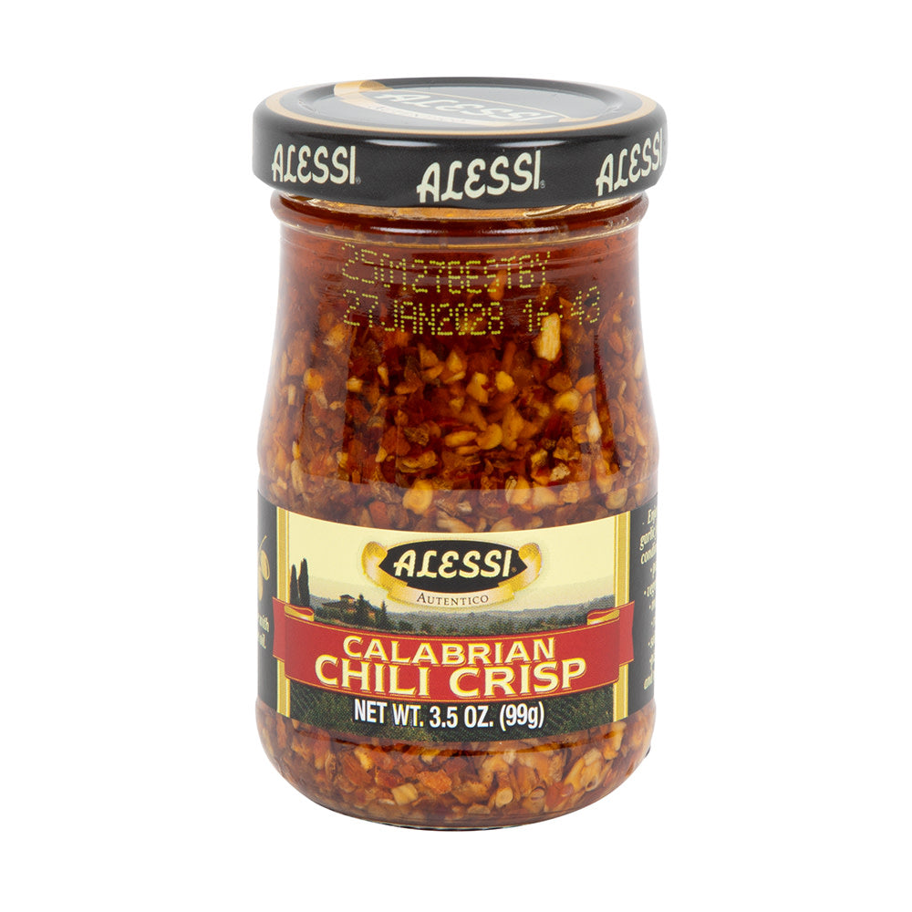 Wholesale Alessi Calabrian Chili Crisp 3.5 Oz Jar- Bulk