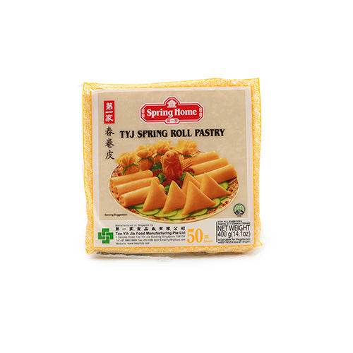 Wholesale Sea Market 6" X 6" Spring Roll Wrappers- Bulk