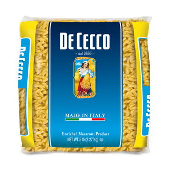 Wholesale De Cecco Dried Gemelli Pasta 5lb- Bulk