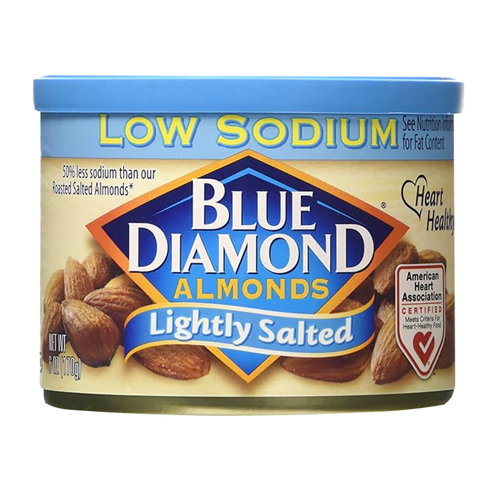 Wholesale Blue Diamond Lightly Salted Almonds 6 Oz Can- Bulk