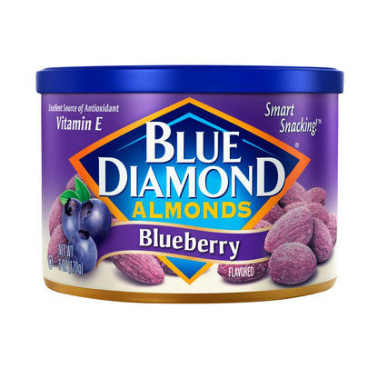 Wholesale Blue Diamond Blueberry Almonds 6 Oz Can- Bulk