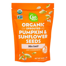 Wholesale Go Raw Sea Salt Sprouted Pumpkin & Sunflower Seeds 10 Oz Bag- Bulk